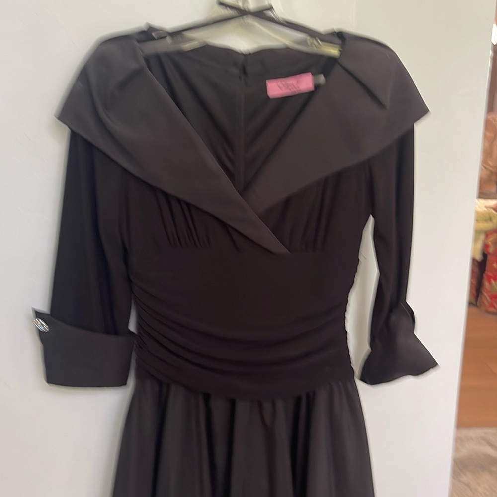 Black fancy party dress size 4